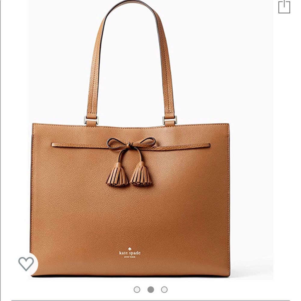 Brand New Kate Spade Hayes LARGE Brown Bag
